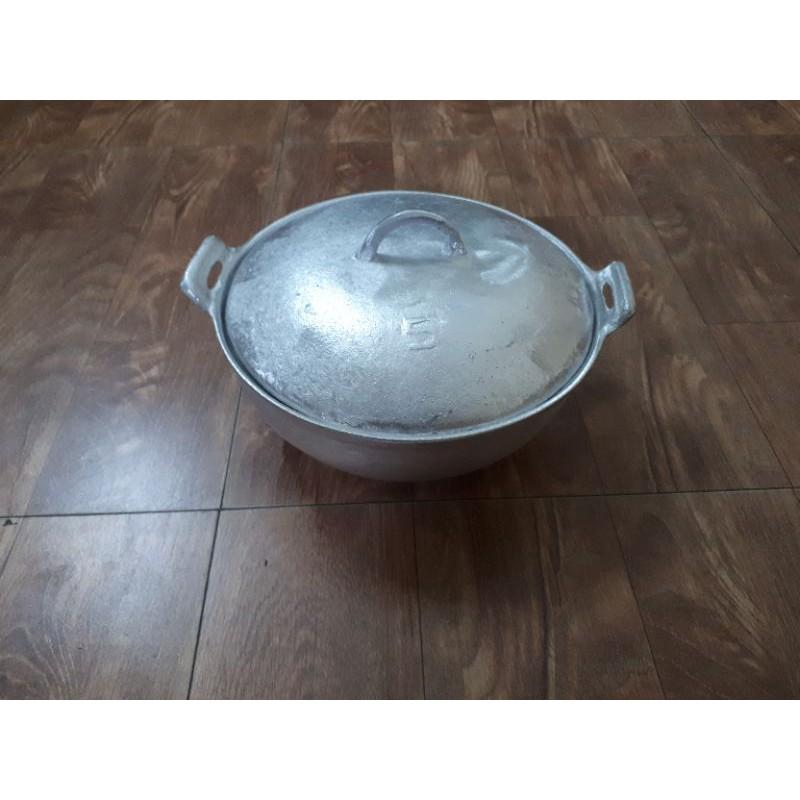 Tộ gang đúc kho thịt cá 25cm