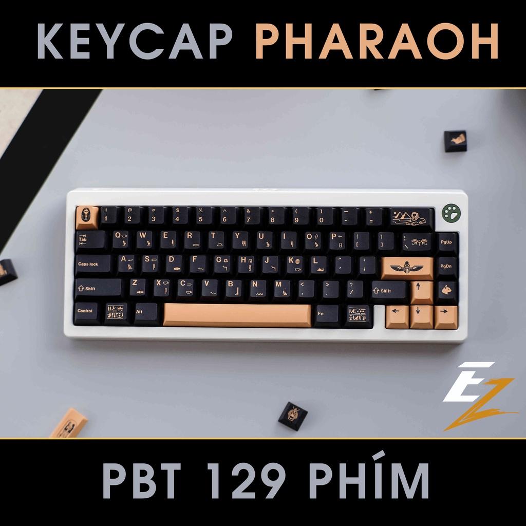 Keycap Cho Bàn Phím Cơ GMK Pharaoh Thick PBT Cherry Profile 129 Phím