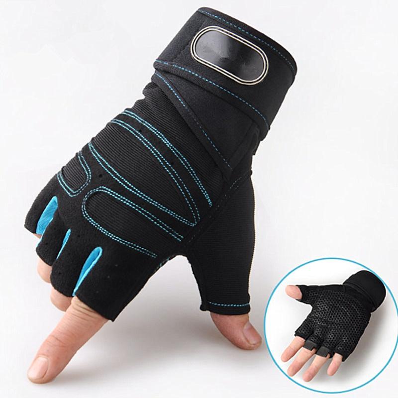 Gym Gloves Fitness Weight Lifting Gloves Body Building Training Sports Exercise Sport Workout Glove for Men Women M/L/XL #2