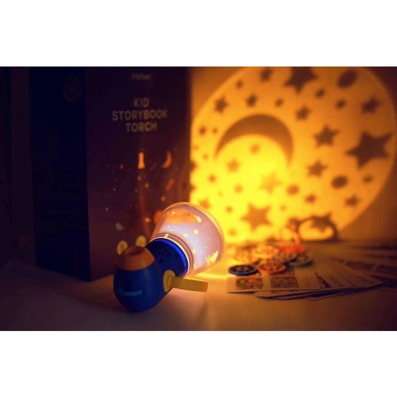 Đồ Chơi Thông Minh Đèn Pin Kể Chuyện Cổ Tích kết hợp đèn ngủ Mideer Kid Storybook Torch , Đồ Chơi Trí Tuệ Cho Bé