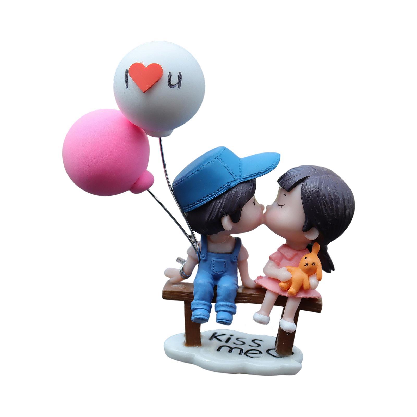 Car Dashboard Decorations Miniature figure Statue for Party Girls Gifts