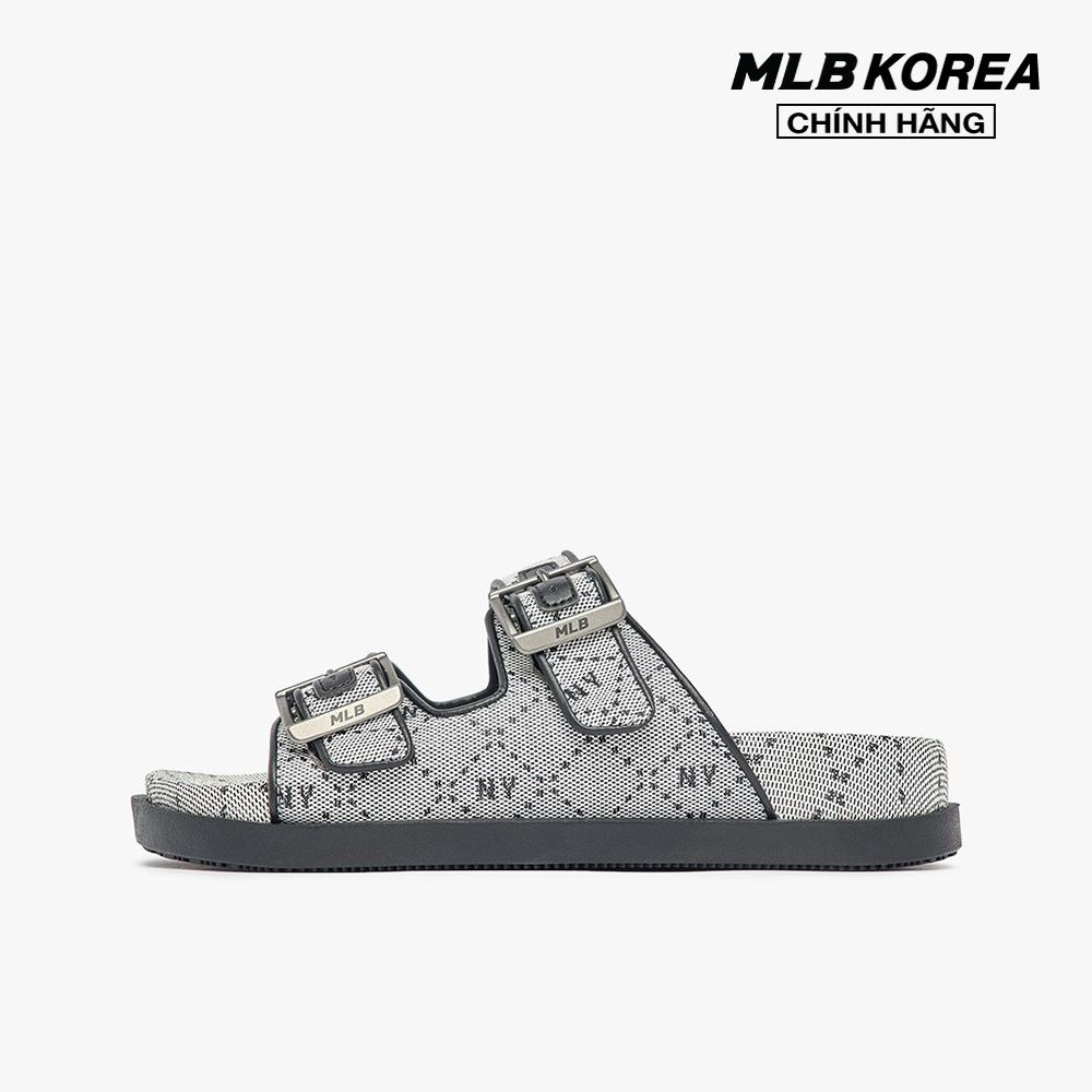MLB - Dép quai ngang unisex Jacquard Diamond Monogram 3ALPCTM33