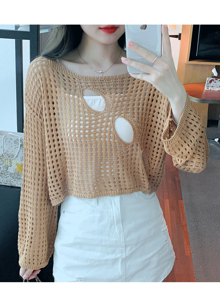 [MẪU HOT] Áo khoác len croptop áo len lửng tay dài khoác ngoài mềm mại sang trọng C104