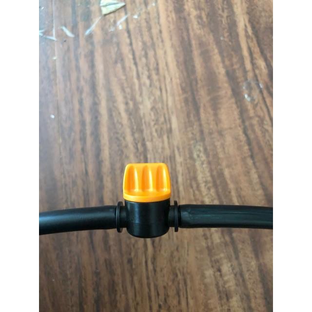 Combo 10 van khoá nối 2 đầu ống tưới 6mm