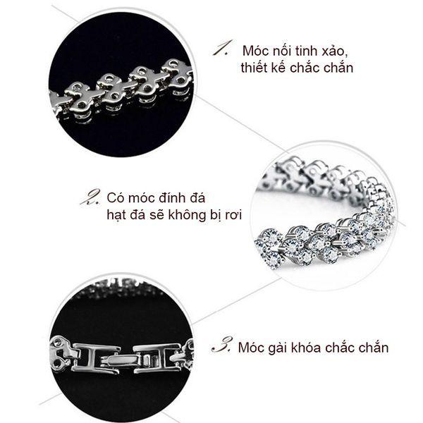 Lắc tay cao cấp BHLT18 - Trang sức Bé Heo