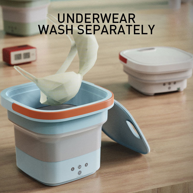 Máy giặt đồ lót di động - Máy làm sạch siêu âm gấp gọn Mini Portable Washing Machine