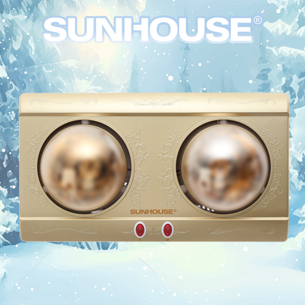 Đèn Sưởi Phòng Tắm Sunhouse SHD3812 - Hàng chính hãng