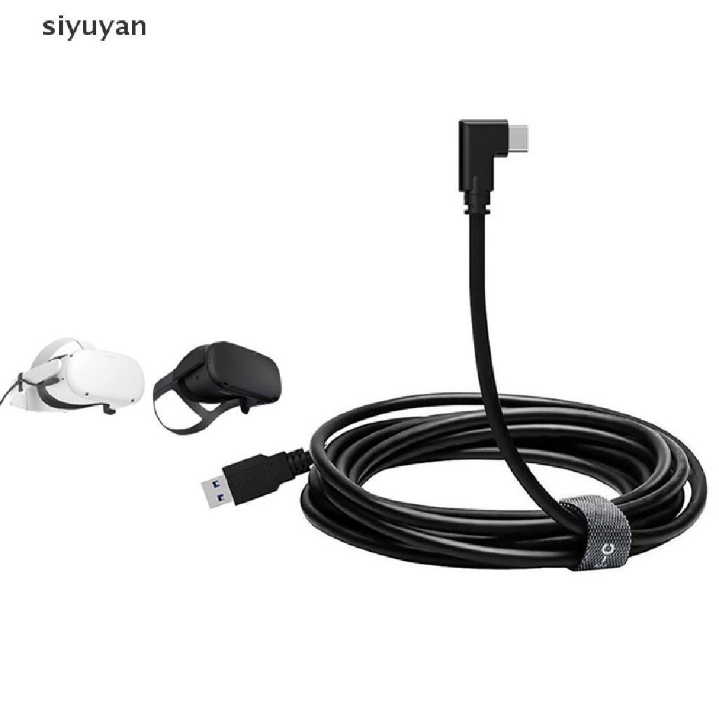 [siyuyan] For Oculus Quest 2 Link 5M USB 3.2 Cable Data Line Type C Cable Steam VR Cable .