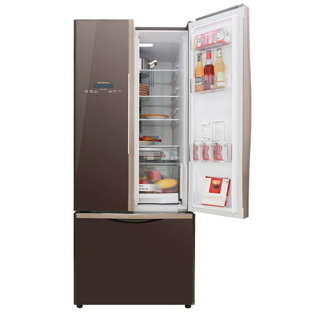 Tủ lạnh Hitachi Inverter 429 lít R-WB545PGV2 GBW - Hàng Chính Hãng + Tặng Bình Đun Siêu Tốc