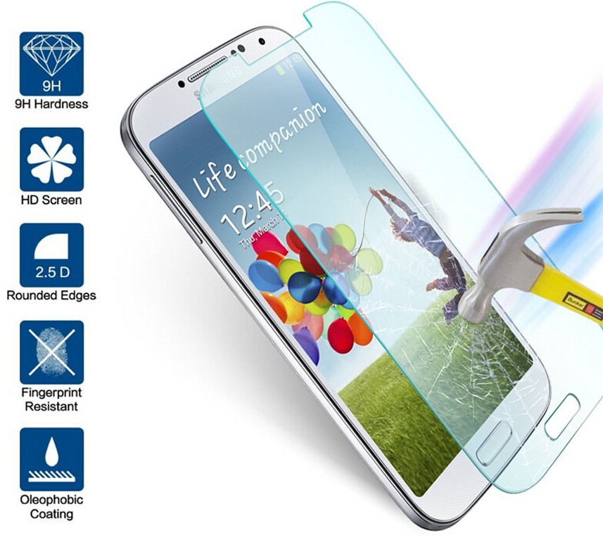 Tấm dán kính cường lực độ cứng 9H dành cho Samsung S4 - KCL01