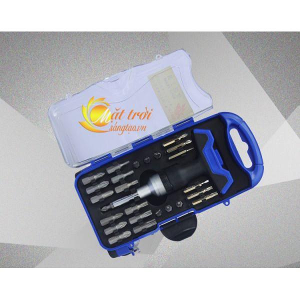 Bộ tô vít đa năng 26in1 cá trượt 2 chiều chống mỏi tay