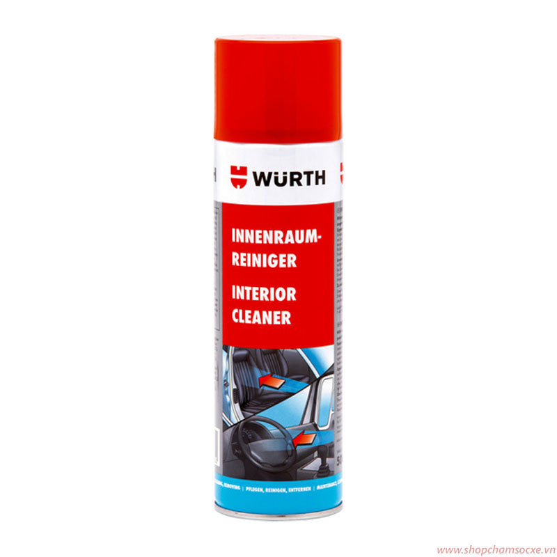 Vệ Sinh Nội Thất Hoạt Tính Wurth Interior Cleaner 500ml | TriTin