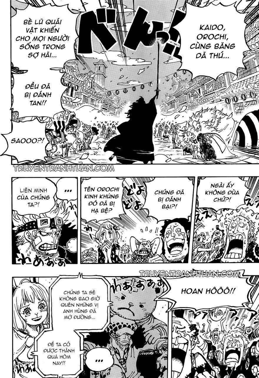 đảo hải tặc - one piece chapter 1051 12