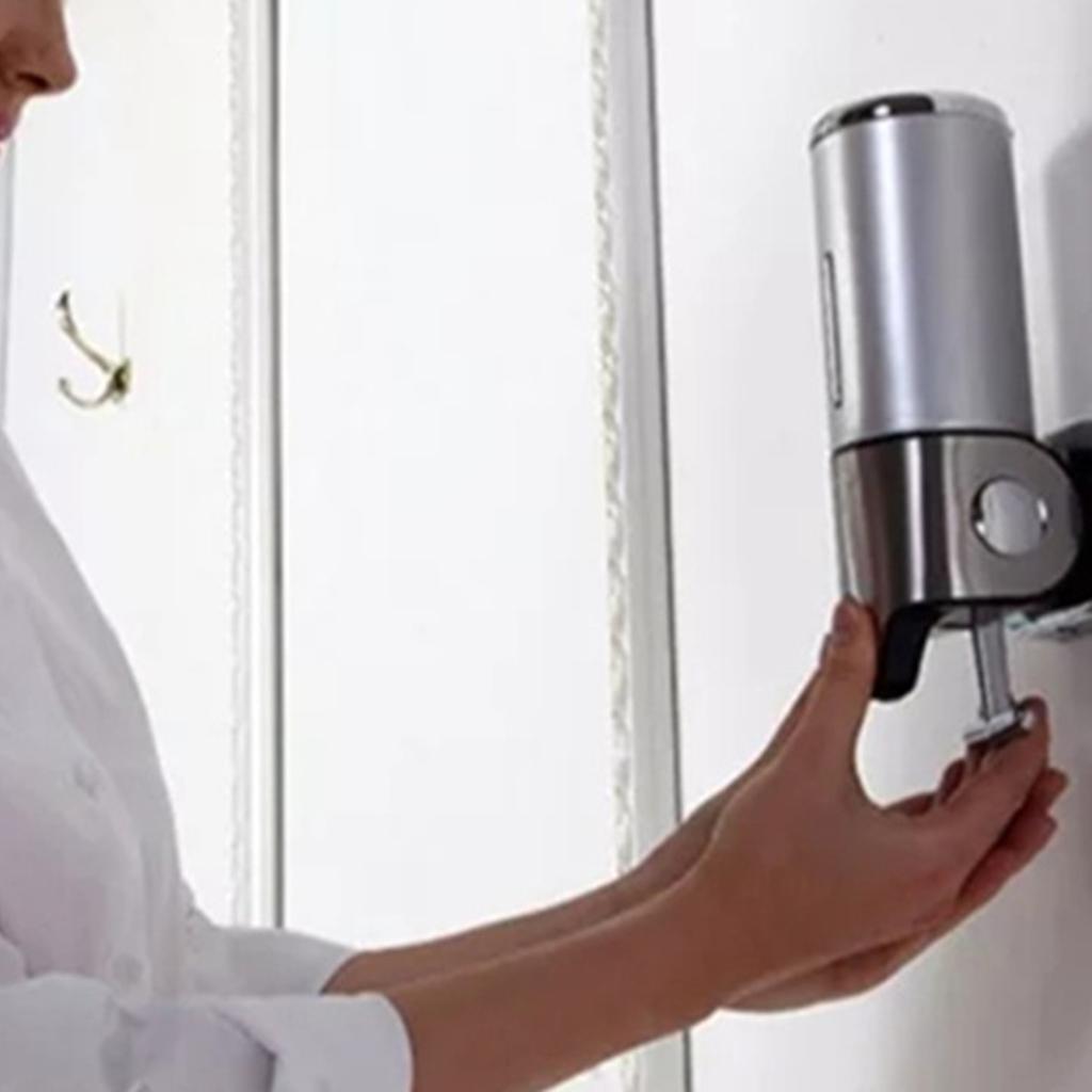 Bathroom Wall Mount Soap Dispenser Shower Shampoo Container 500ml