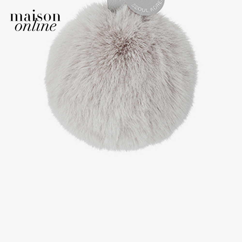 Marhen.J - Móc khóa túi hình tròn Cotton Candy Fur Charm MJ19CCANDY-GR