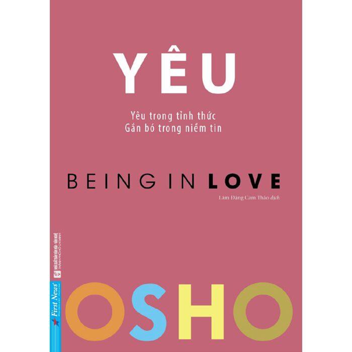 Sách - Combo OSHO Yêu + Quyền Chọn Là Ở Bạn - First News