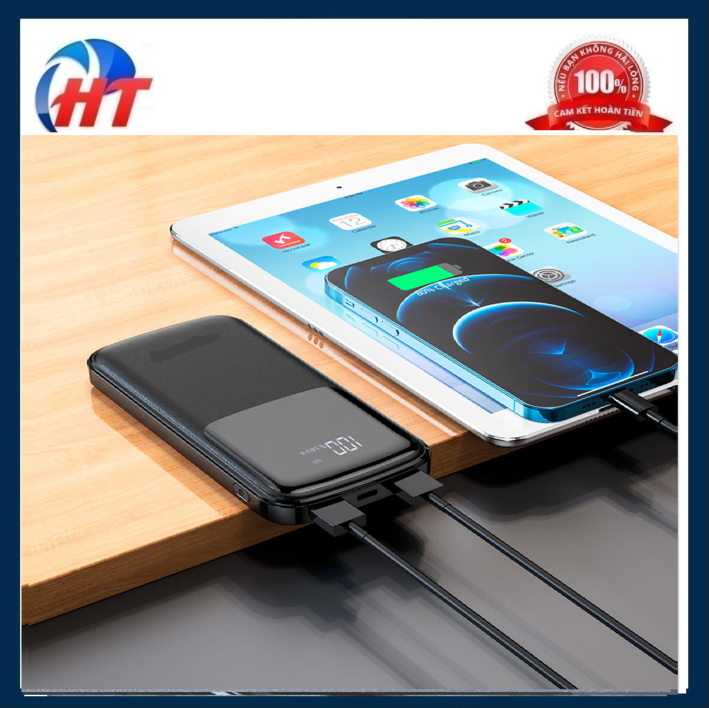 PIN SẠC DỰ PHÒNG BJ17 SẠC SIÊU NHANH VỚI CÔNG SUẤT 10000 mAH SỬ DỤNG ĐƯỢC CHO CÁC DÒNG ĐIỆN THOẠI-HT