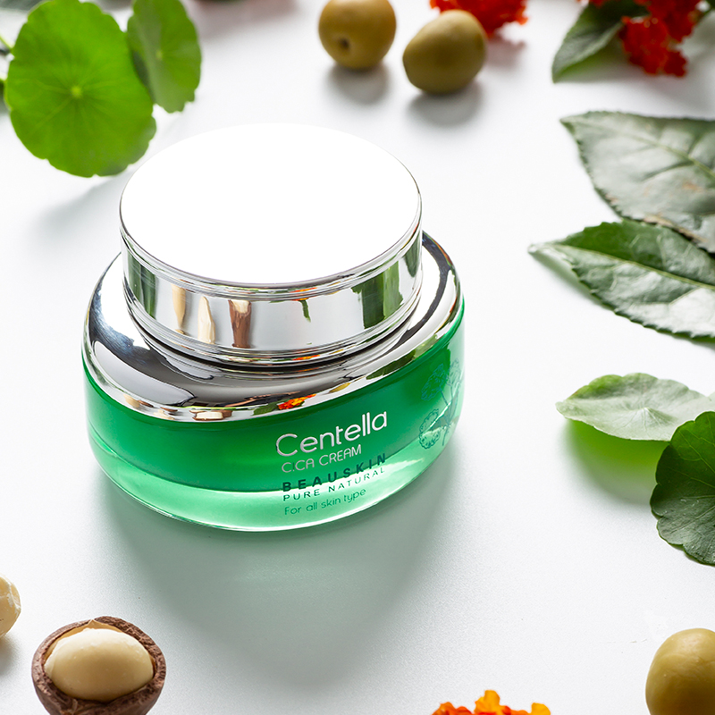 Kem dưỡng phục hồi tái tạo da mụn Beauskin Centella Cica Cream 50gr