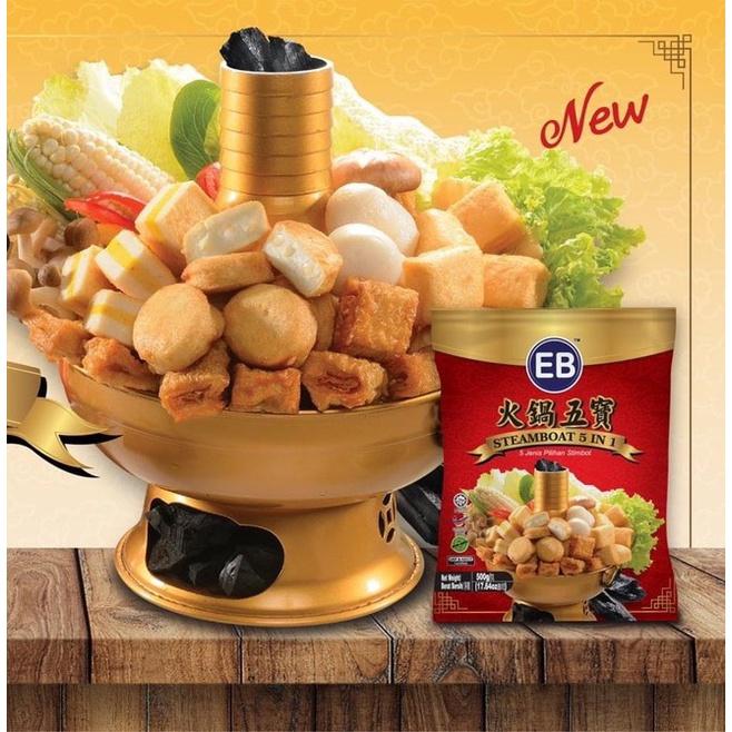 Viên thả lẩu 5 in 1 EB Malaysia (500g)