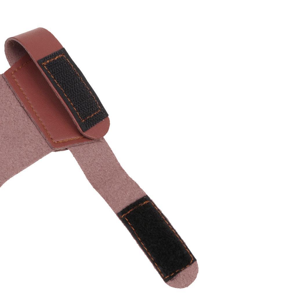 Durable Archery 2 Finger Left Hand Pull Boa Arrow Protector Glove with Arm Guard Protection Gear