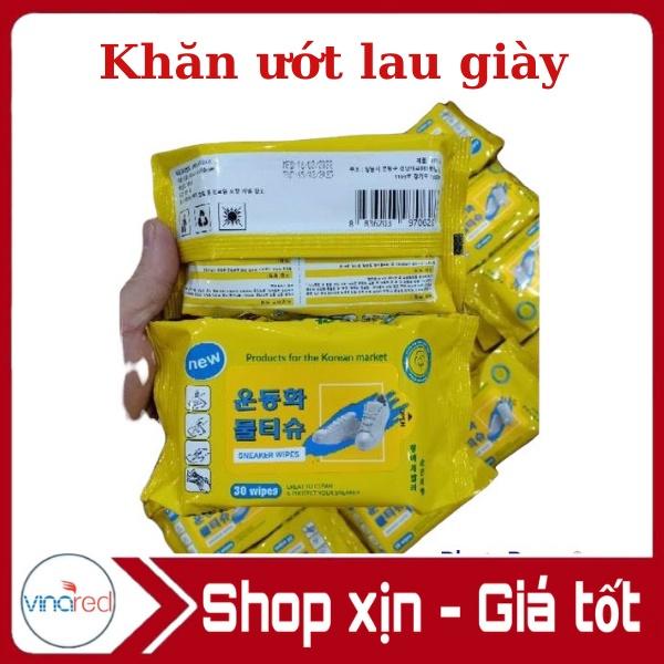 Khăn giấy ướt lau giày KOREA SNEAKER WIPES 30 tờ