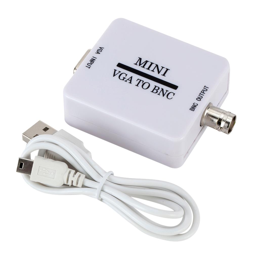 Mini VGA Sang BNC Video Converter Bộ Chuyển Đổi Conversor Switcher Cho Màn Hình HDTV