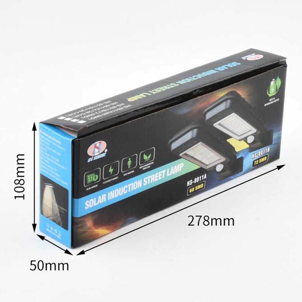 Solar Lights Outdoor Wireless LED Solar Motion Sensor Lights Outdoor 60 LED
