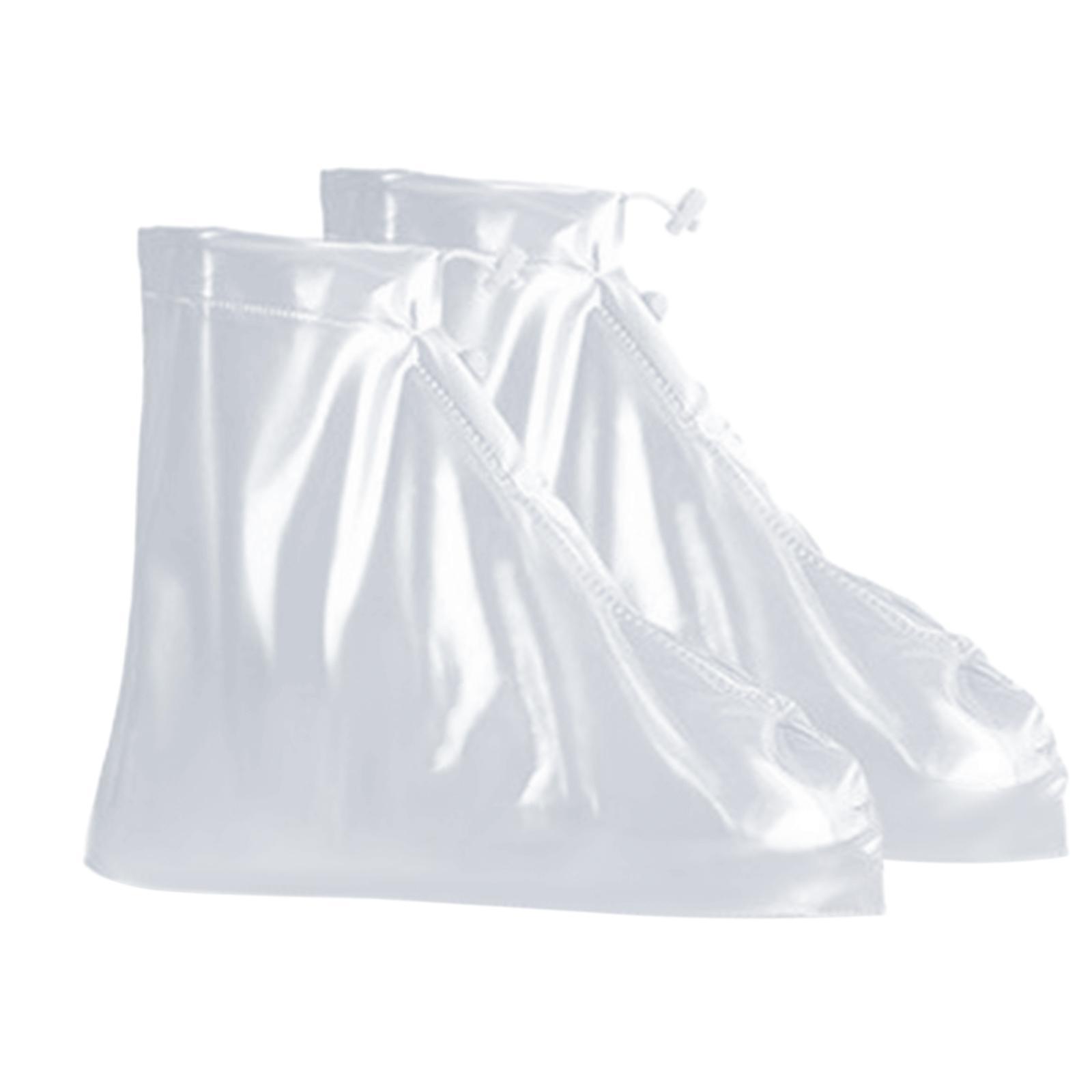 Waterproof Shoe Covers, Boot Covers Shoe Covers for Rain Overshoes Reusable Over Shoes Galoshes Shoe Protectors with Zipper