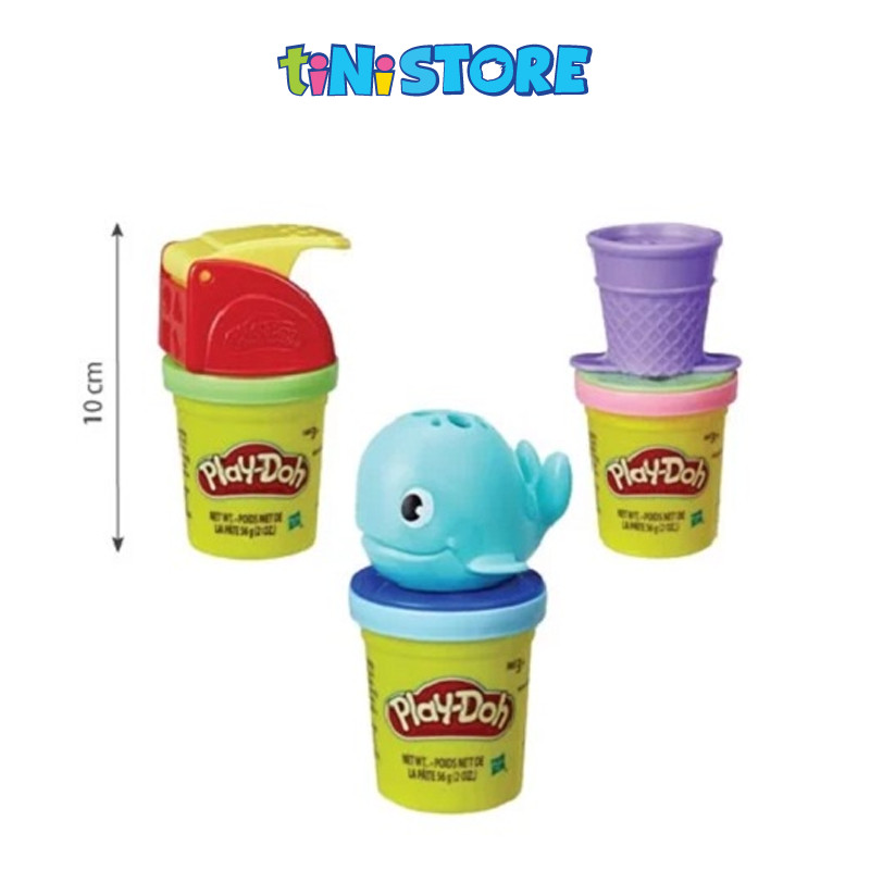 Đồ chơi hộp đất nặn mini kèm nhà máy vui nhộn Play Doh