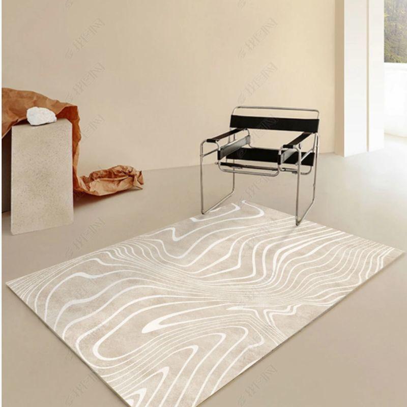 Thảm Lót Sàn Bằng Vải Lông Phong Cách Bắc Âu Hiện Đại