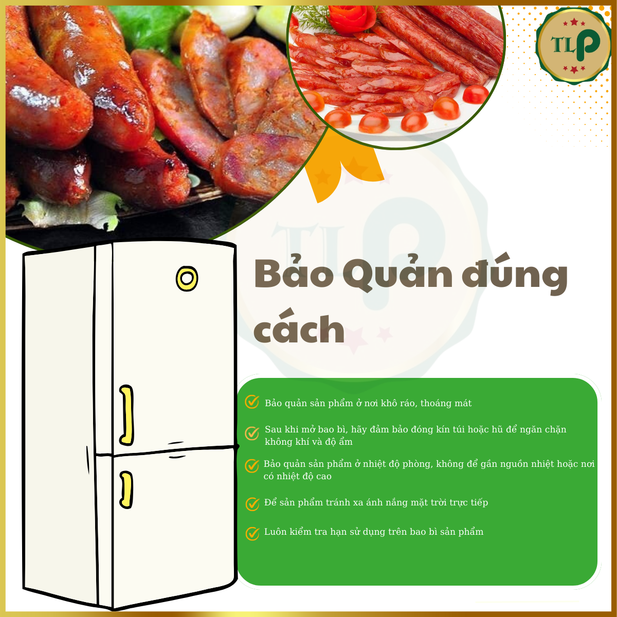 1KG LẠP XƯỞNG TÔM ÍT MỠ THƠM NGON HIỆU TÂN LỘC PHÁT