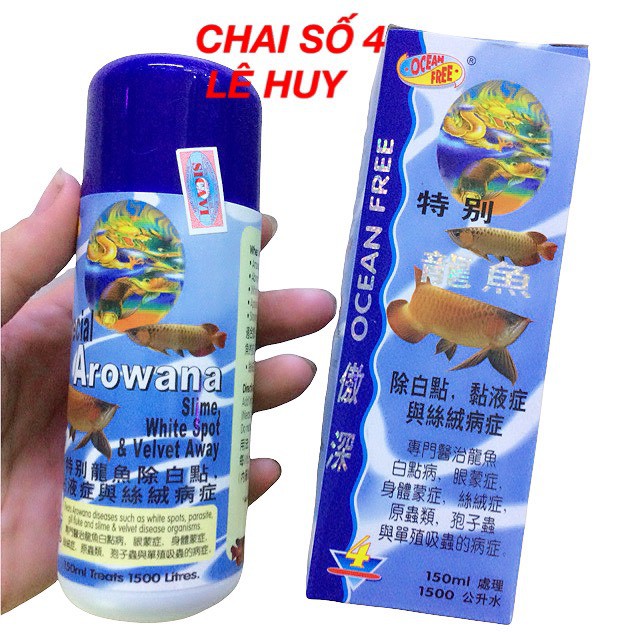 Chai số 4 : Special Arowana Slim thuốc chữa bệnh cho cá rồng