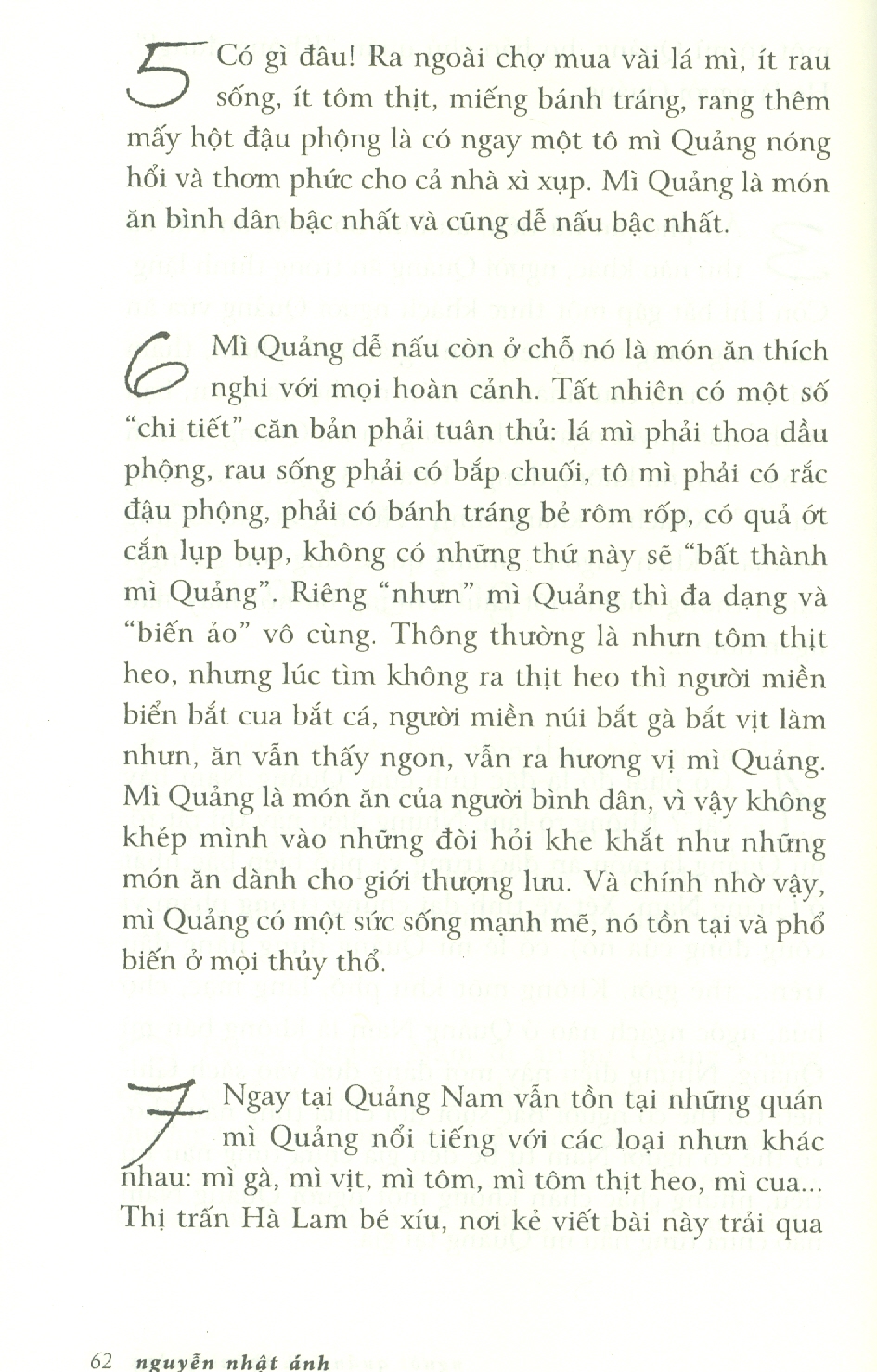 Sách Người Quảng Đi Ăn Mì Quảng - Nguyễn Nhật Ánh