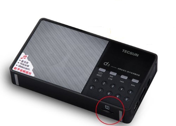 Radio Tecsun D3 (Hàng nhập khẩu)