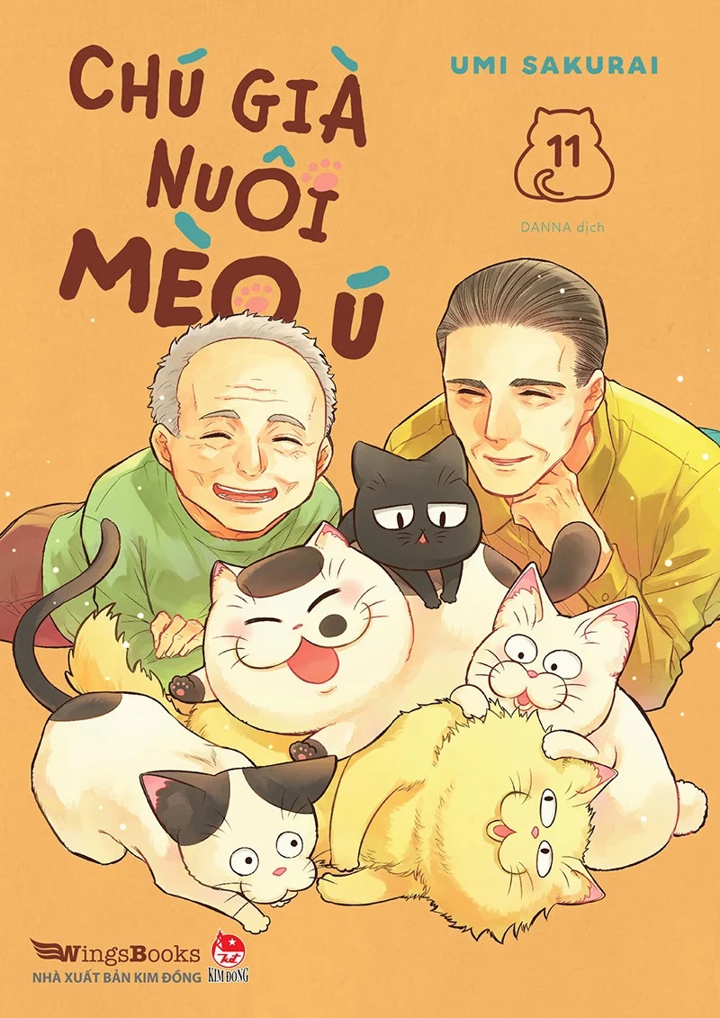 Sách - Chú già nuôi mèo ú - Tập 11