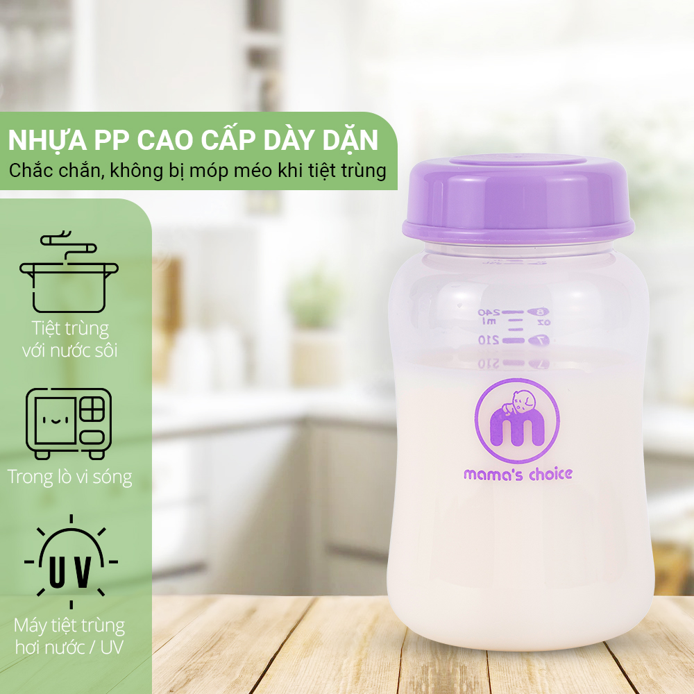 Hút Sữa Di Chuyển Mama’s Choice, Combo Thiết Kế Nhỏ Gọn, Hút Sữa Mọi Lúc Mọi Nơi, Bảo Quản Sữa Mẹ Lên Đến 14 Tiếng