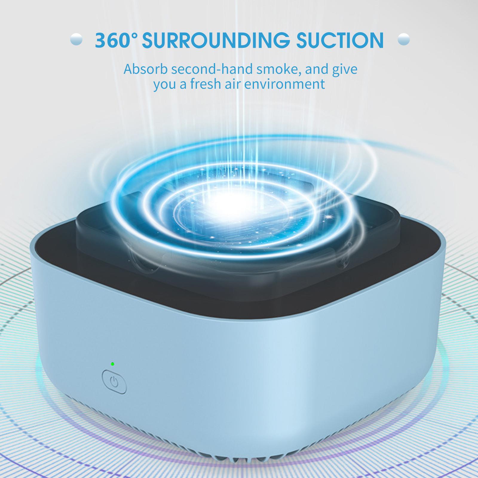 Gạt tàn không khói Ion âm Làm sạch không khí, đựng thuốc lá cho văn phòng, ô tô