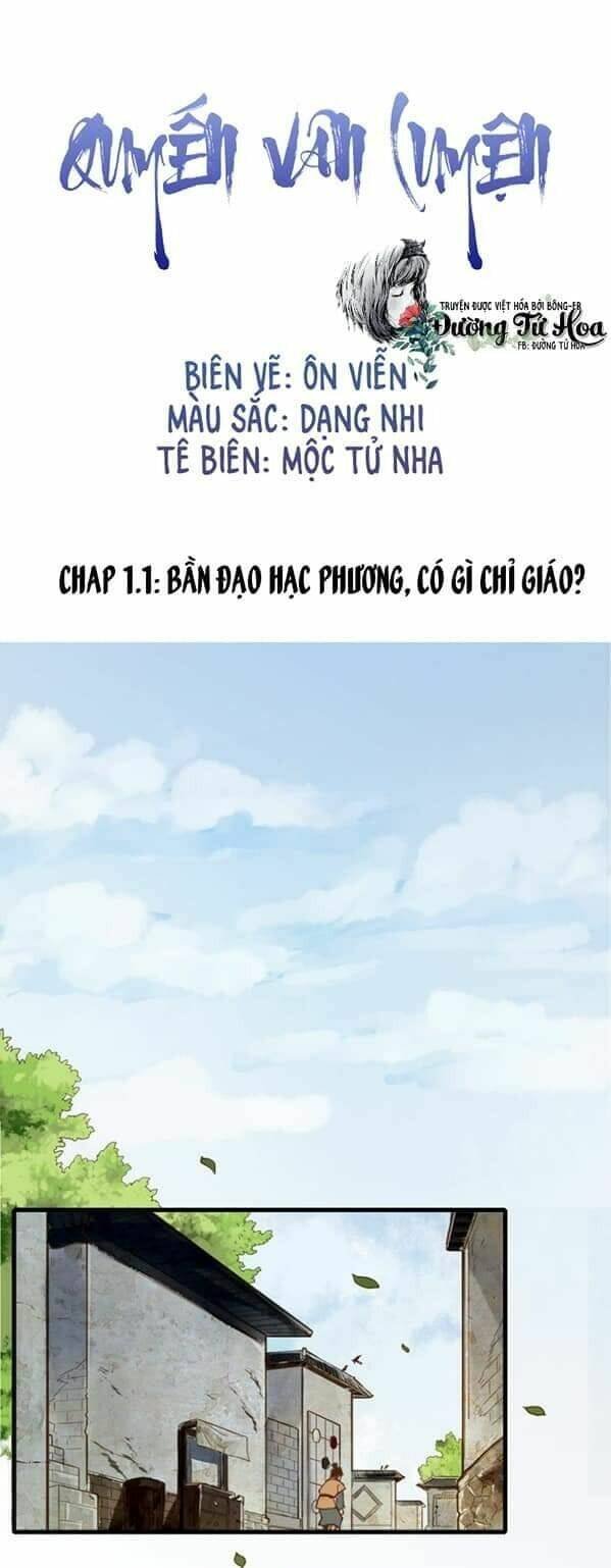 quyến vân luyện chapter 1.1 1