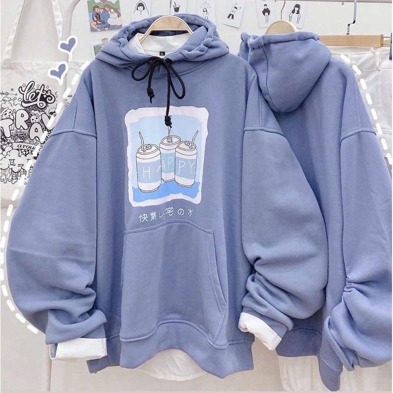 Áo HOODIE nỉ lót bông in hình cực xịn Form rộng Unisex NAM/Nữ cực chất