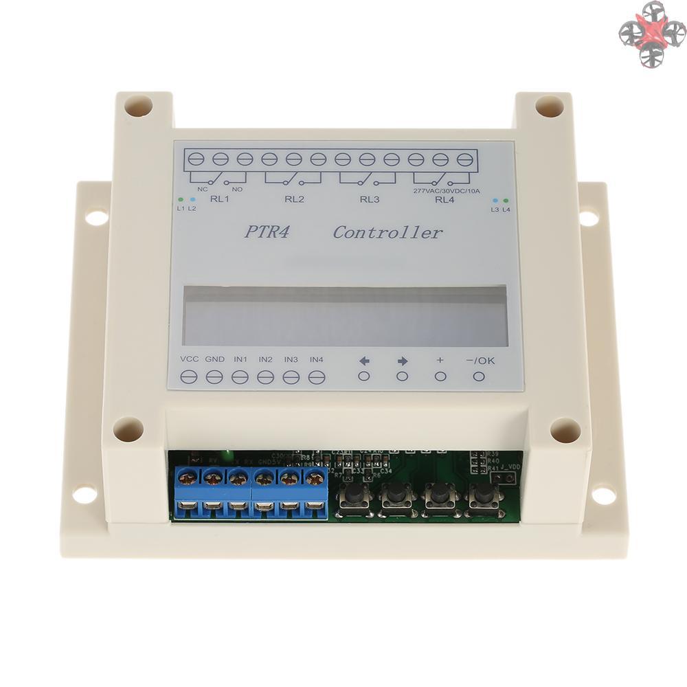 Mô Đun Hẹn Giờ Kỹ Thuật Số Dc6-40V 4 Kênh Màn Hình Lcd