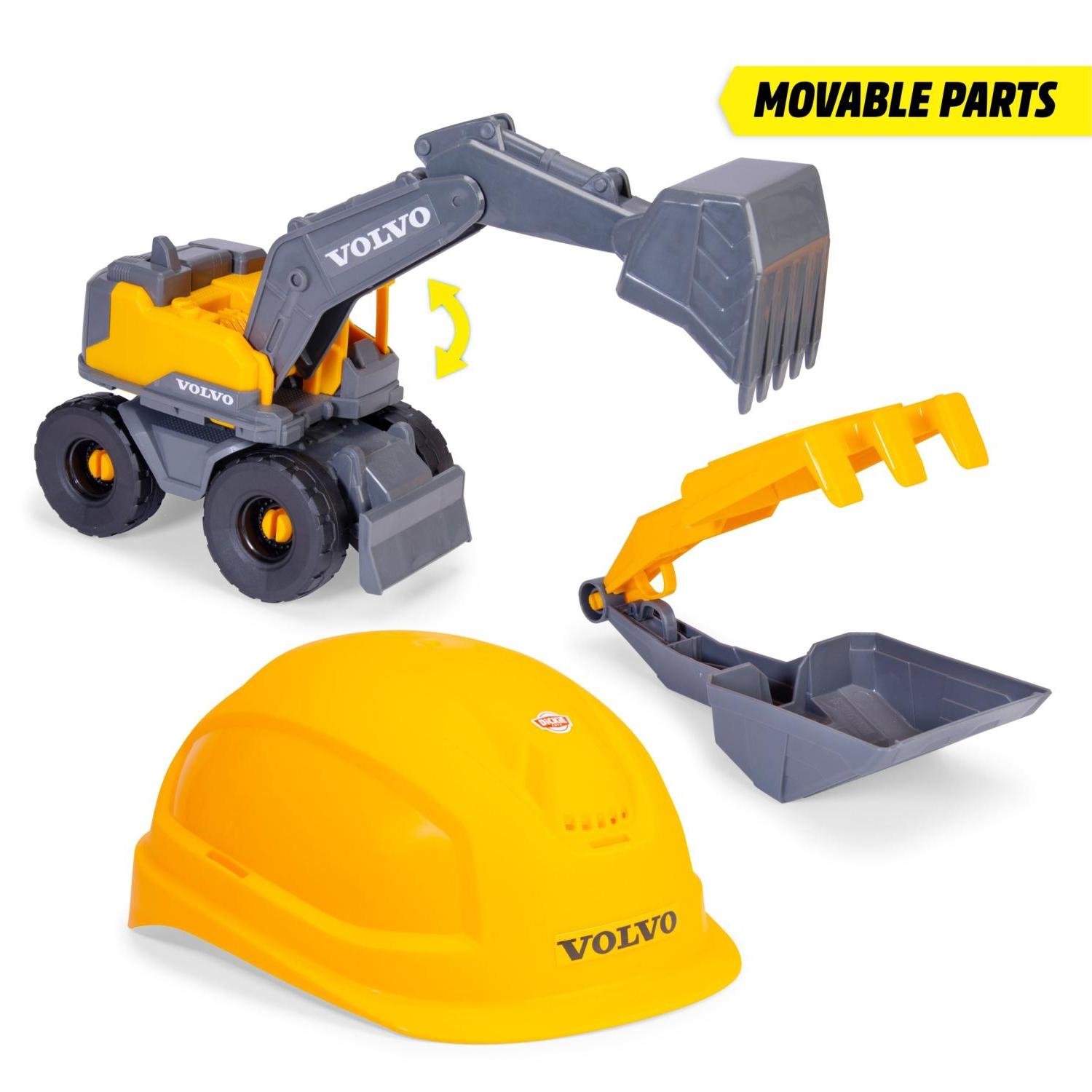 Bộ Đồ Chơi Mô Hình Xây Dựng Volvo Tough Excavator Playset - Dickie Toys 203729016