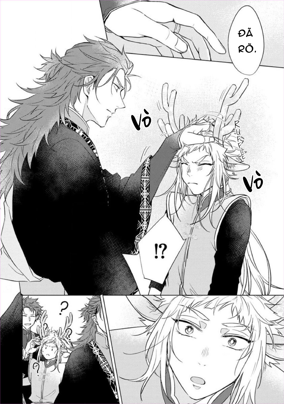 gặp gỡ em, thú nhân màu chàm trắng chapter 2 18