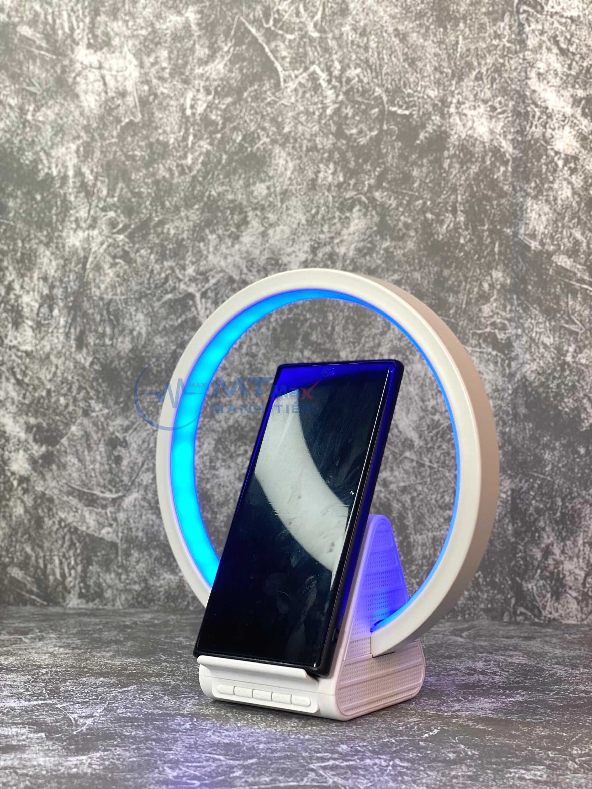 Loa Bluetooth BT256 Chế Độ Led RGB Tích Hợp Sạc Không Dây 10W Vẻ Đẹp Cuốn Hút Chuyên Dùng Nghe Nhạc, Decor, Trang Trí Bàn Làm Việc