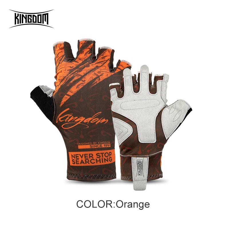 Vương Quốc Băng Vải Lycra Chống Trơn Trượt Găng Tay Câu Cá Thể Thao Ngoài Trời Thoáng Khí Đi Xe Đạp Xe Đạp Xe Đạp Cắm Trại Đi Bộ Đường Dài Fingerless Găng Tay