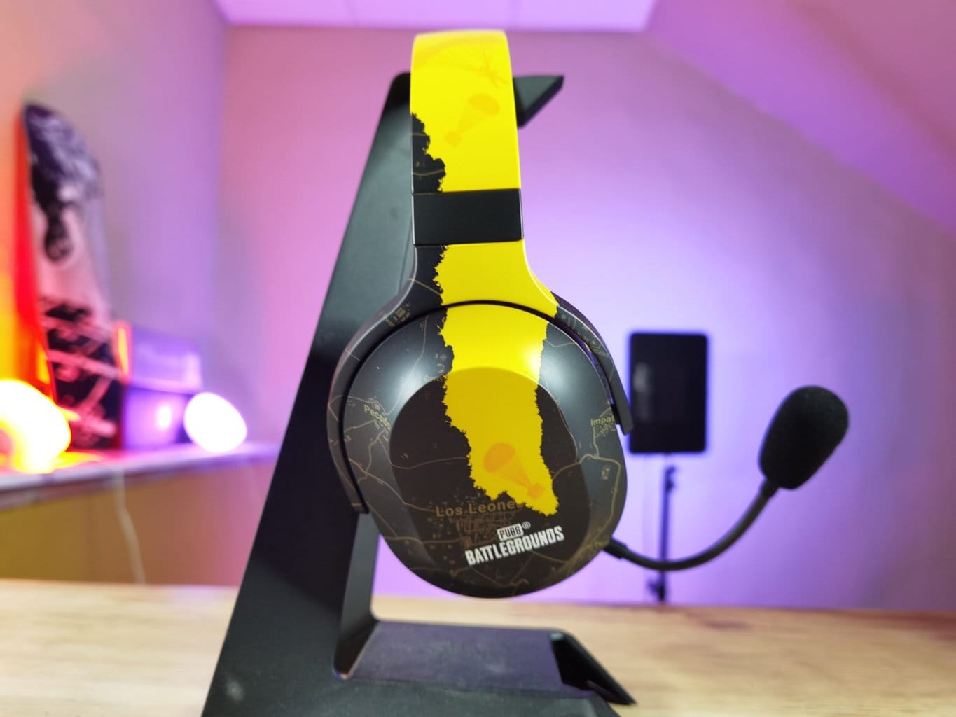 Tai nghe không dây chùm đầu Razer Barracuda X -Wireless Multi-Platform Gaming and Mobile Headset-PUBG: Battlegrounds Edition_Mới, hàng chính hãng