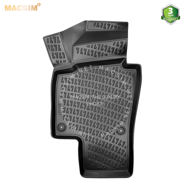 Thảm lót sàn ô tô nhựa TPU Silicon Volkswagen Tiguan 2007-2017 Nhãn hiệu Macsim