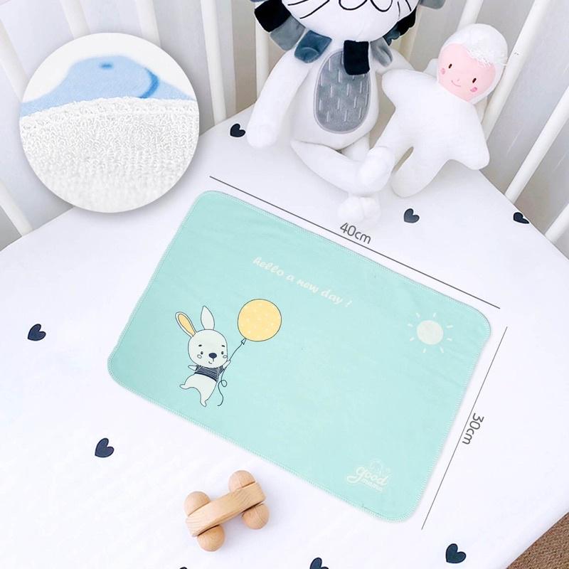 SET 5 MIẾNG LÓT CHỐNG THẤM COTTON KHỔ 30X40CM