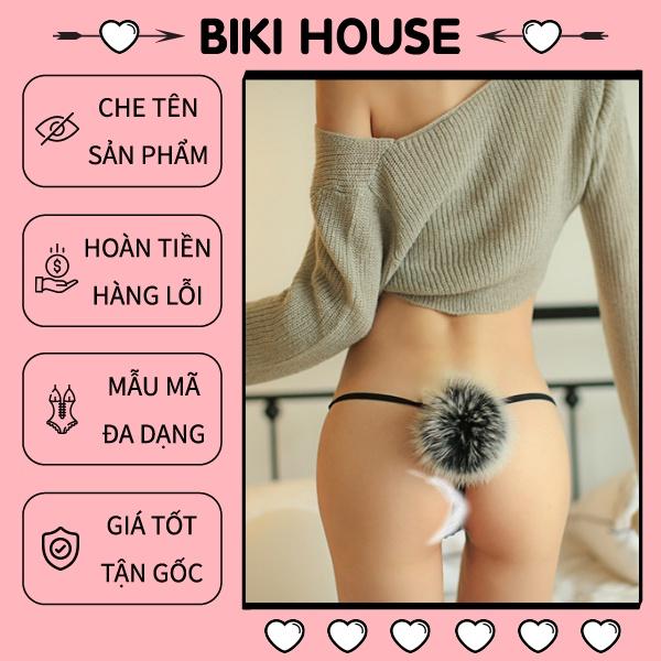 Quần lót lọt khe đuôi thỏ sexy đáng yêu quần cosplay nàng thỏ con bunny gợi cảm dễ thương BIKI HOUSE T316 - HCM