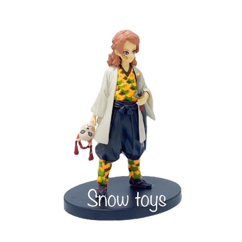 Mô hình thanh gươm diệt quỷ - mô hình kimetsu no yaiba - nhân vật sabito nezuko tanjiro zenitsu - chiều cao 16cm