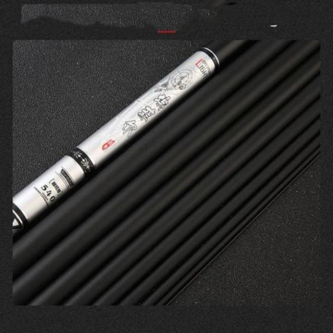Cần Câu Tay Carbon Gama Seiko - Tặng Kèm Lưỡi Và Cước Câu